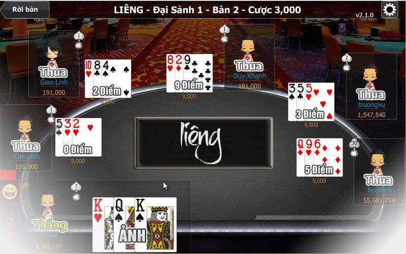 Luật chơi Liêng Sunwin cơ bản dành cho tân thủ